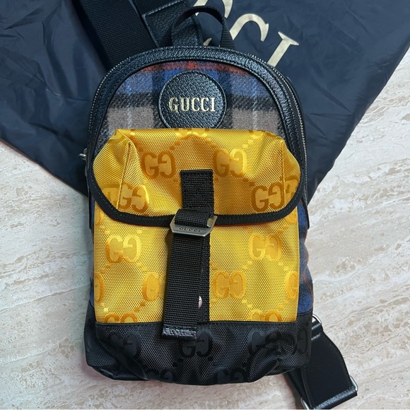 SOLD // Gucci Off The Grid Sling Backpack - Picture 2 of 5